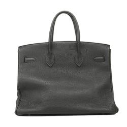 Hermes handbag Birkin 35 □K stamp Togo black ladies