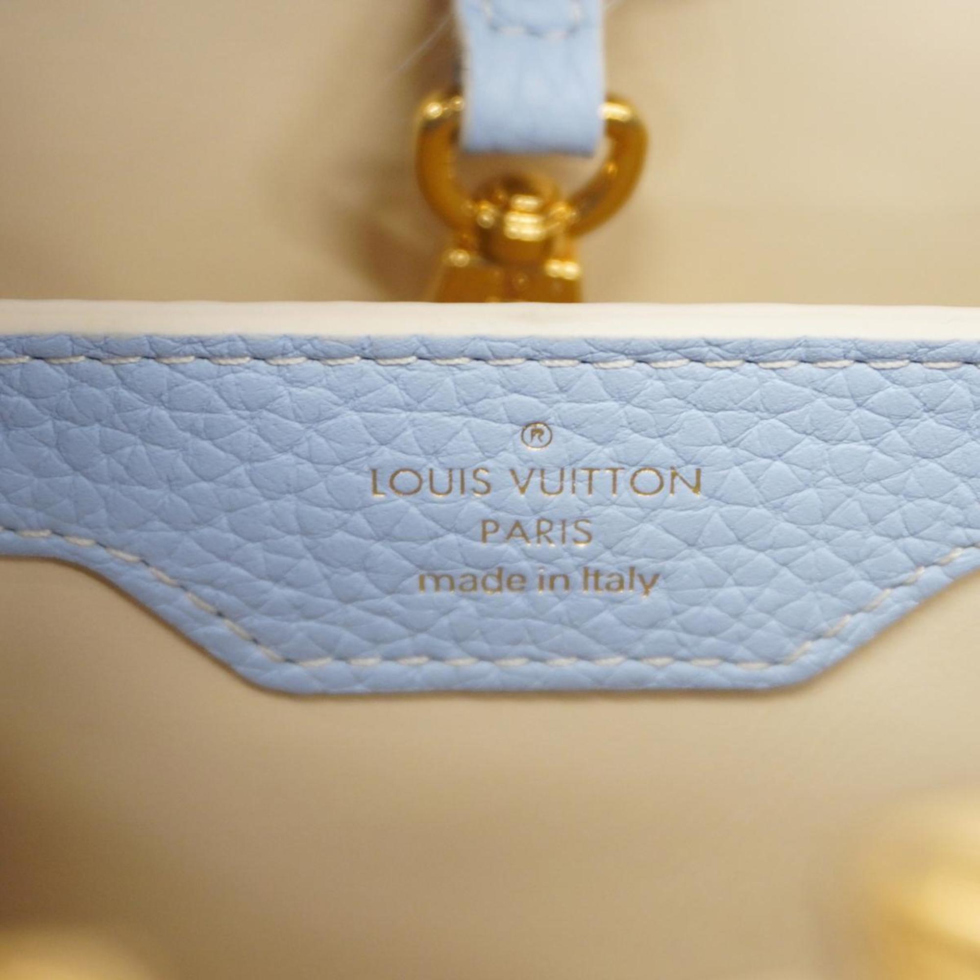 Louis Vuitton Handbag Capucines BB M24120 Blue Ladies