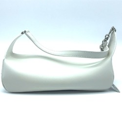 FURLA Studded Isola Chain Waist Bag Body Leather Women's White x