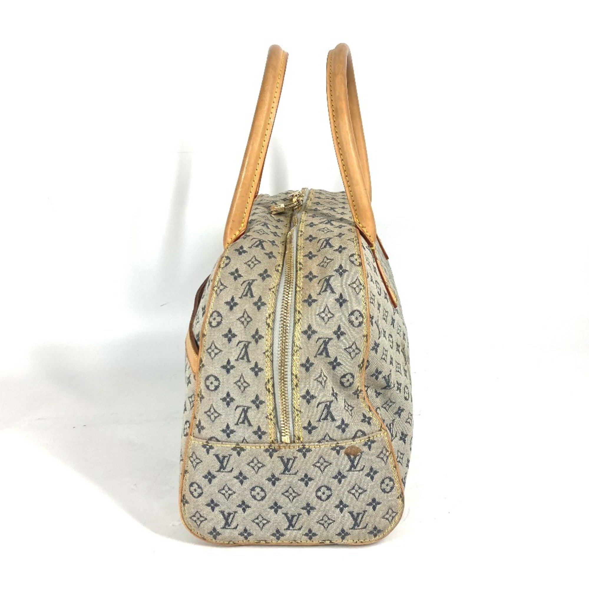 LOUIS VUITTON M92003 Monogram Marie Shoulder Bag Boston Canvas Women's Blue