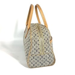 LOUIS VUITTON M92003 Monogram Marie Shoulder Bag Boston Canvas Women's Blue