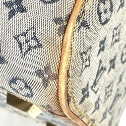 LOUIS VUITTON M92003 Monogram Marie Shoulder Bag Boston Canvas Women's Blue