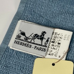 HERMES Hermes Bath Towel, Knee Blanket, Yachting Beach Large Cotton, Women's, Blue