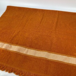 HERMES Hermes Bath Towel, Knee Blanket, Yachting Beach Large Cotton, Women's, Orange