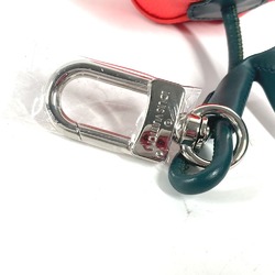 LOUIS VUITTON MP3388 Tulip Bijoux Sac Monogram Flower Keychain Bag Charm Leather Men's Red Similar