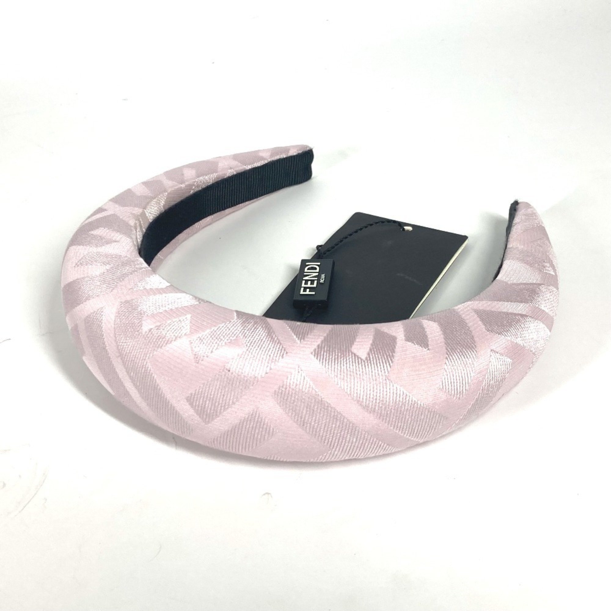 FENDI Hair Headband Hairband Silk Women's Pink