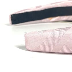 FENDI Hair Headband Hairband Silk Women's Pink