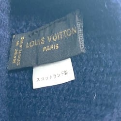 LOUIS VUITTON Louis Vuitton Patch Gloves Cashmere Men's Navy