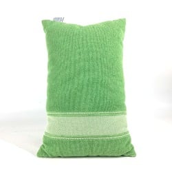 HERMES Hermes Pillow Yachting Beach Cushion Cotton Women's Green