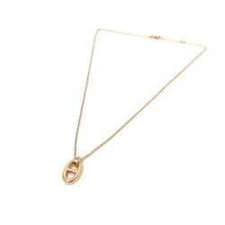 HERMES Hermes Farandole PM Chaine d'Ancre Necklace K18PG Women's Gold