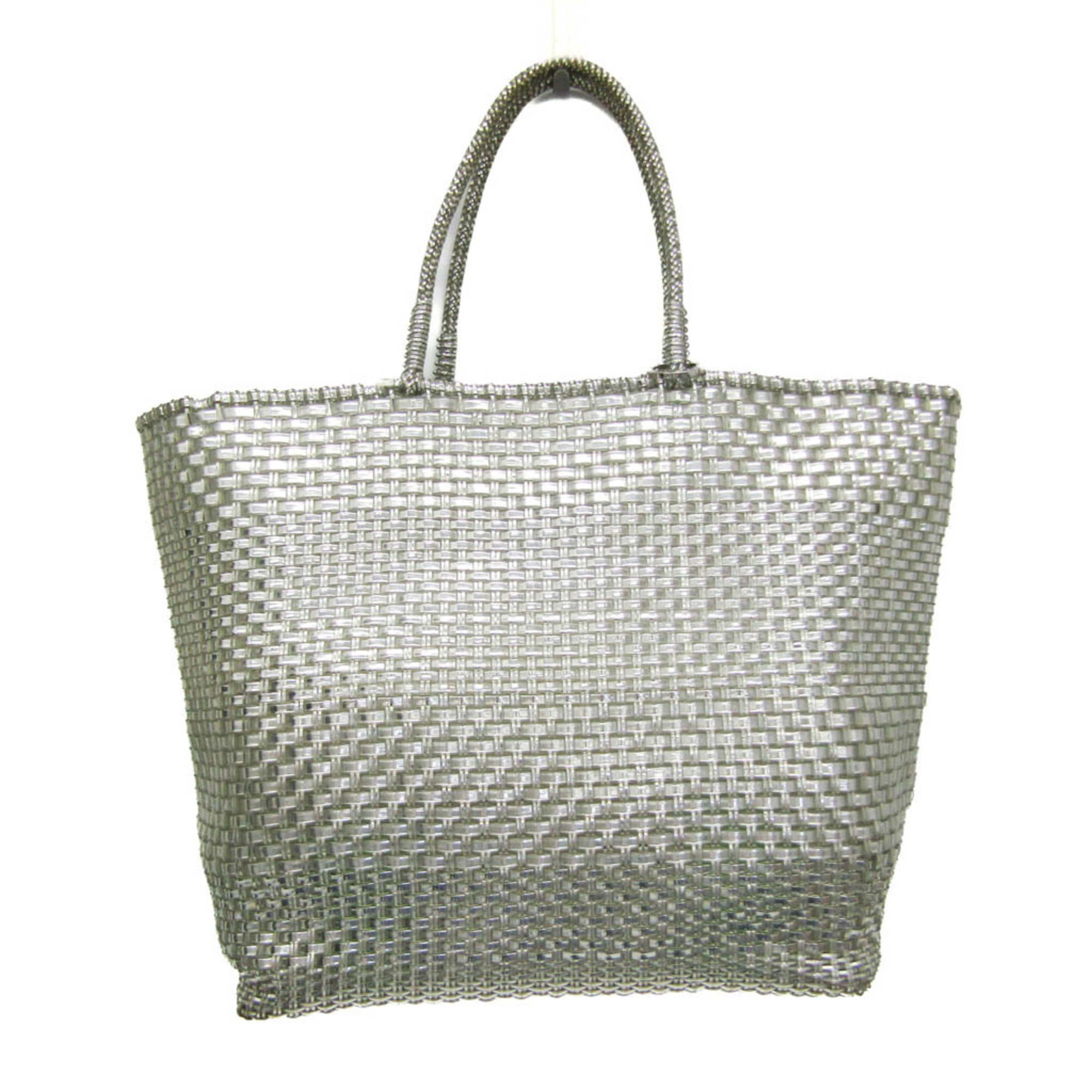 Anteprima Intreccio Women's Wire,PVC Handbag Silver