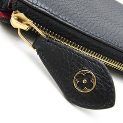 Louis Vuitton Taurillon Comete Wallet M63102 Women's  Taurillon Leather Long Wallet (bi-fold) Noir