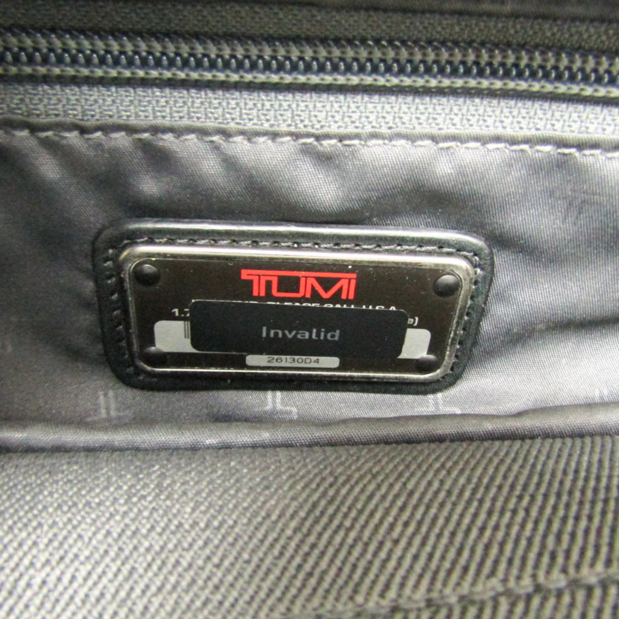 Tumi Alpha Essential 26130D4 Men's Nylon Canvas Briefcase,Laptop Bag,Shoulder Bag Black