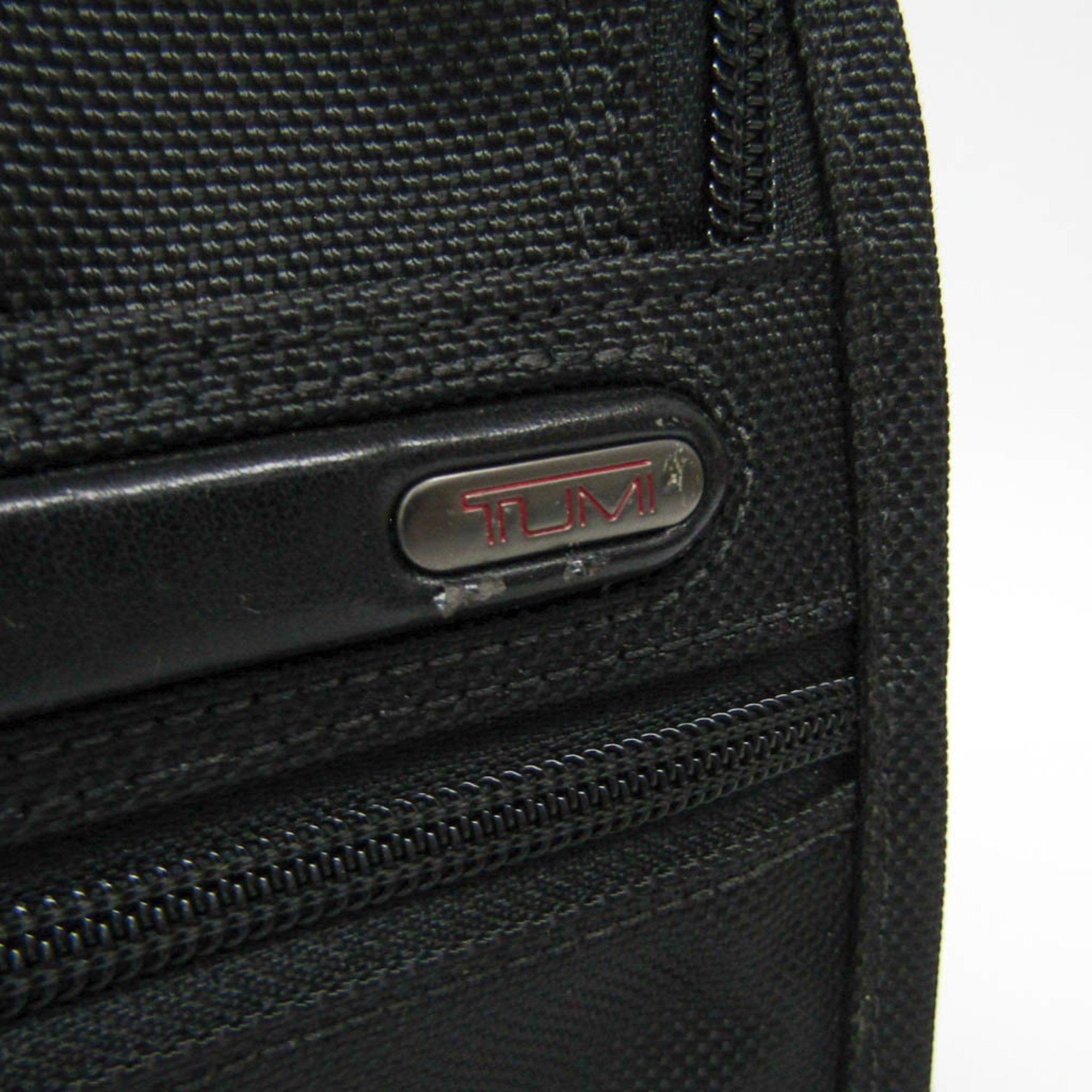 Tumi Alpha Essential 26130D4 Men's Nylon Canvas Briefcase,Laptop Bag,Shoulder Bag Black