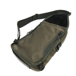 Porter Men,Women Nylon Sling Bag Khaki