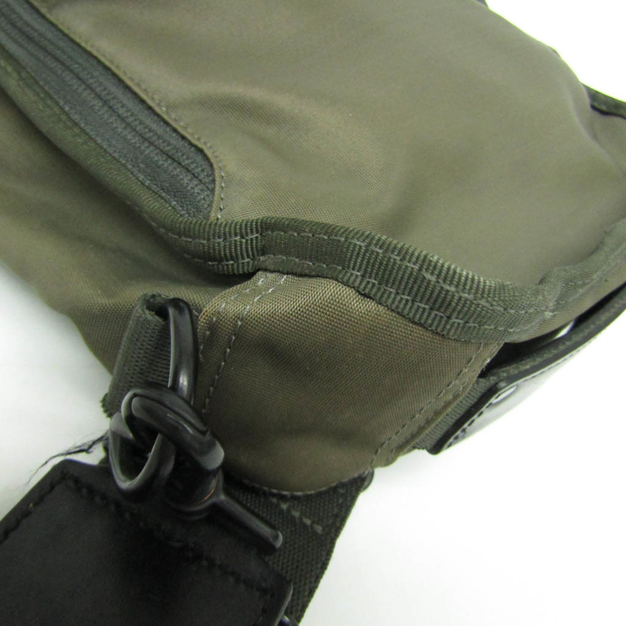 Porter Men,Women Nylon Sling Bag Khaki