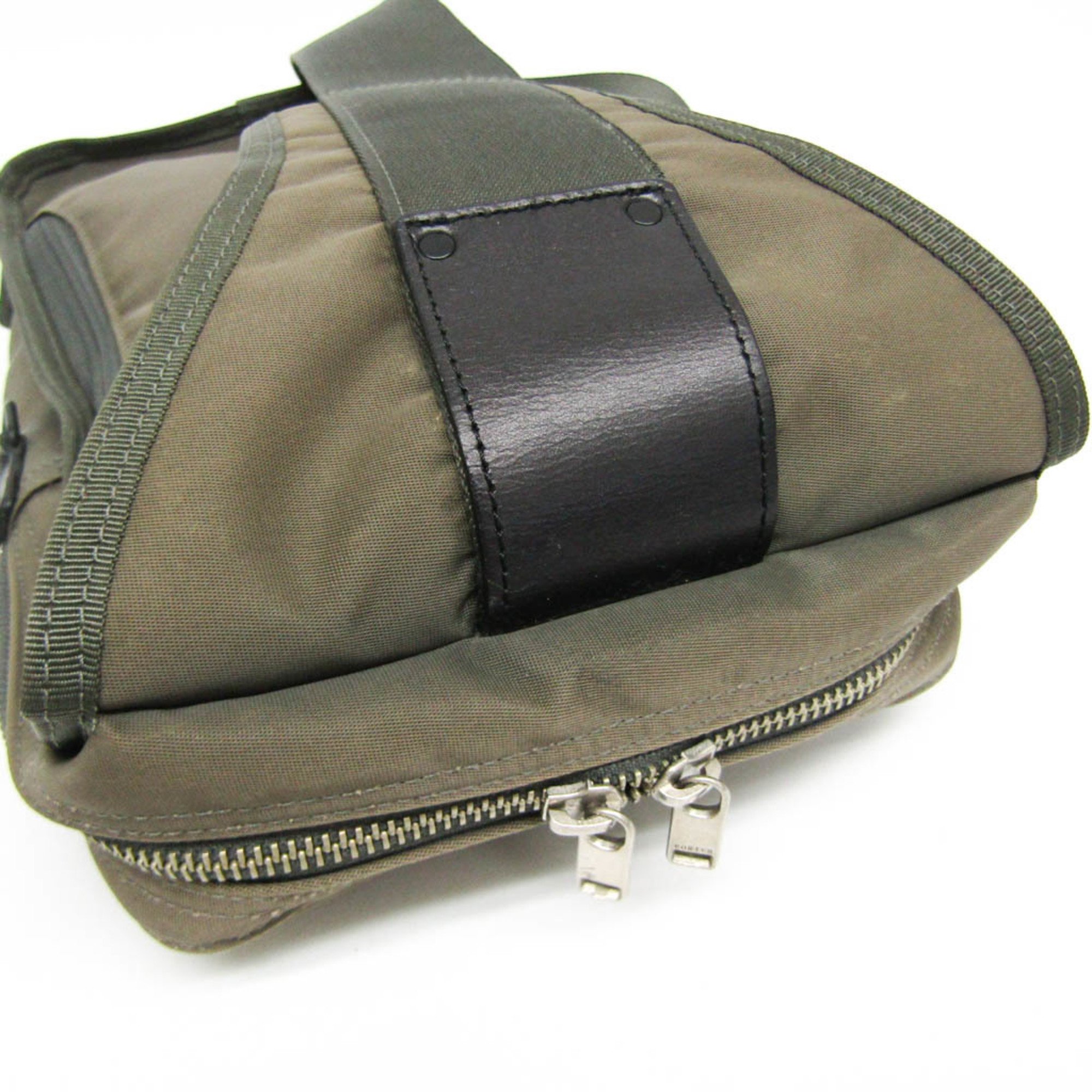 Porter Men,Women Nylon Sling Bag Khaki