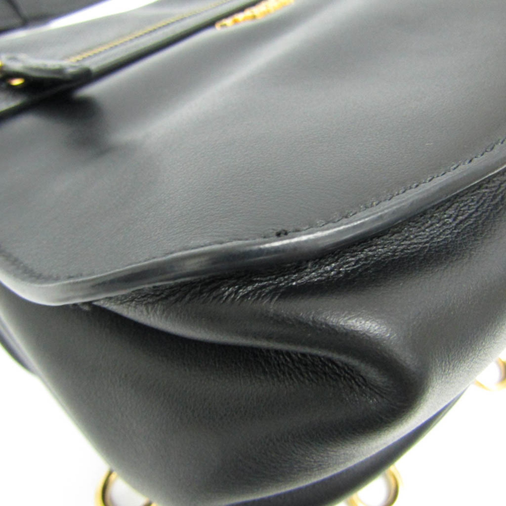 Prada 1BD050 Women's Saffiano Cuir,Leather Shoulder Bag Nero