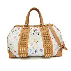 Louis Vuitton Monogram Multicolore Courtney MM M45641 Women's Handbag,Shoulder Bag Blanc