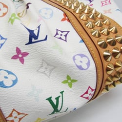 Louis Vuitton Monogram Multicolore Courtney MM M45641 Women's Handbag,Shoulder Bag Blanc