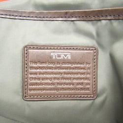 Tumi LUGANO LARGE MESSENGER 48783ORG Women's Leather,Nylon Shoulder Bag Dark Brown,Orange