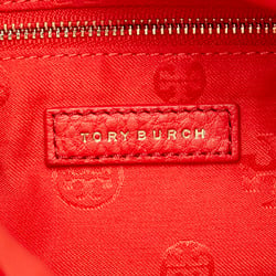 Tory Burch Shoulder Bag Red Leather Women's