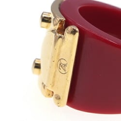 Louis Vuitton Ring Berg Rock Me M66832 Red Gold M Size 12.5 Women's LOUIS VUITTON