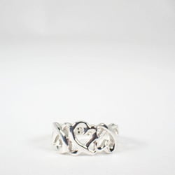 TIFFANY 925 Triple Loving Heart Ring Size 8