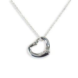 TIFFANY 925 Diamond Heart Pendant Necklace