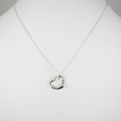 TIFFANY 925 Diamond Heart Pendant Necklace