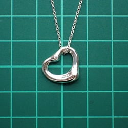 TIFFANY 925 Diamond Heart Pendant Necklace