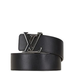 Louis Vuitton Santur LV Initial Belt 85/34 M9821 Black Brown Leather PVC Women's LOUIS VUITTON