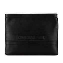 Christian Dior Dior clutch bag in black calf leather for men