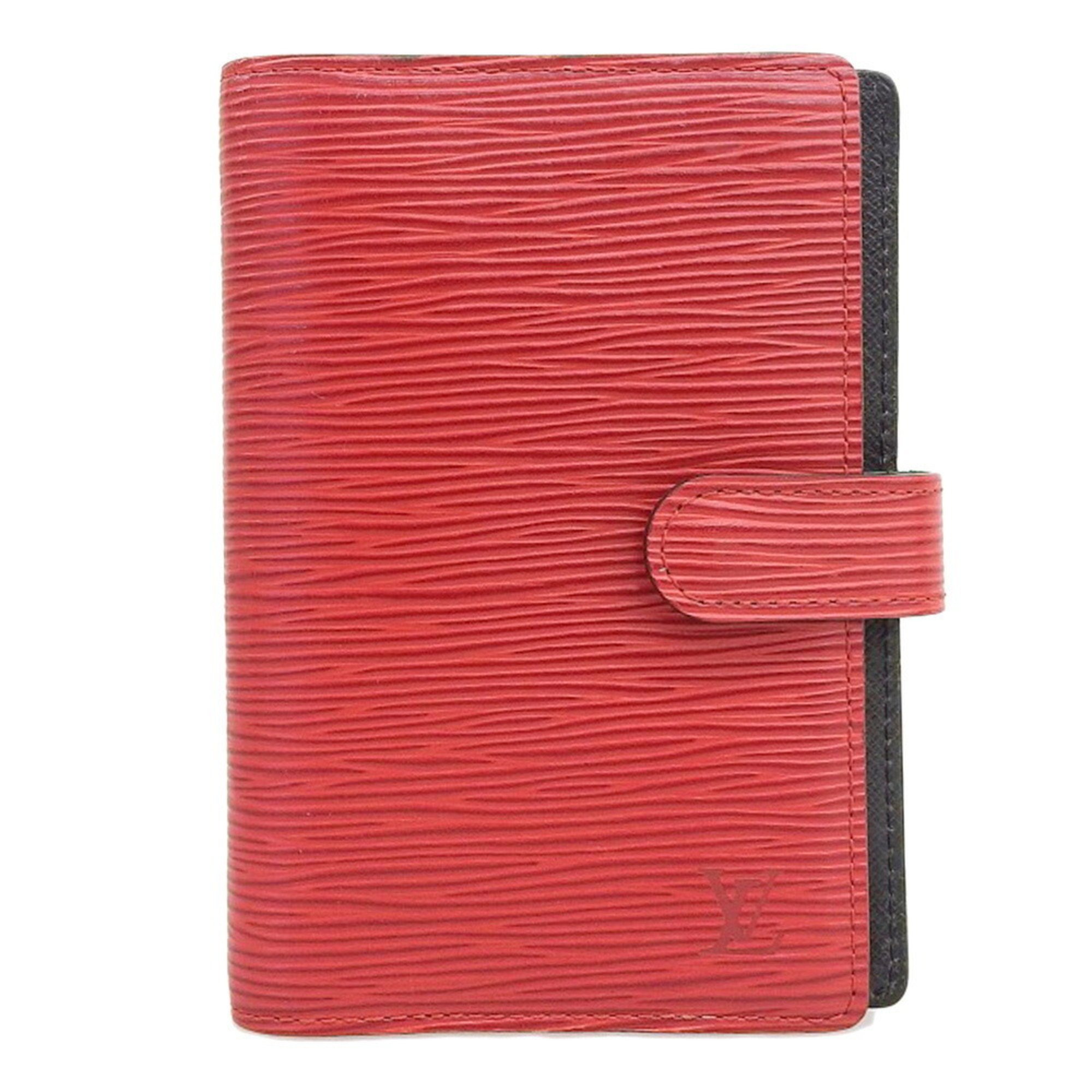 Louis Vuitton Epi Agenda PM R20057 Notebook Cover Castilian Red