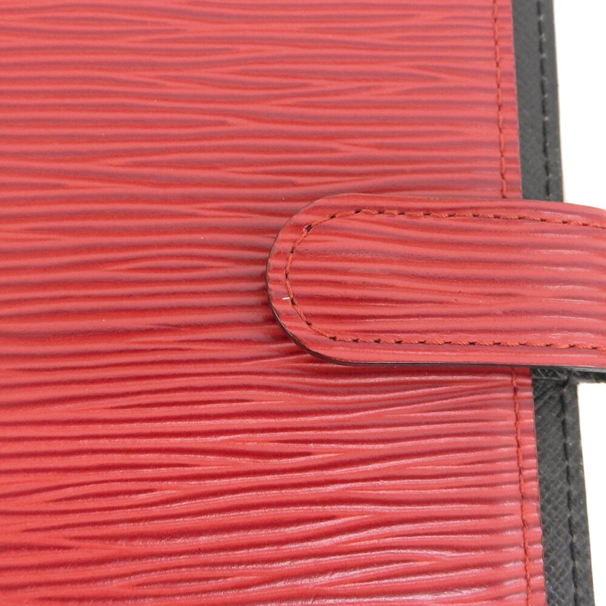 Louis Vuitton Epi Agenda PM R20057 Notebook Cover Castilian Red