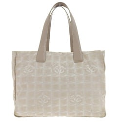 CHANEL New Travel Line Tote MM with Seal (No. 9) A15991 Bag Beige