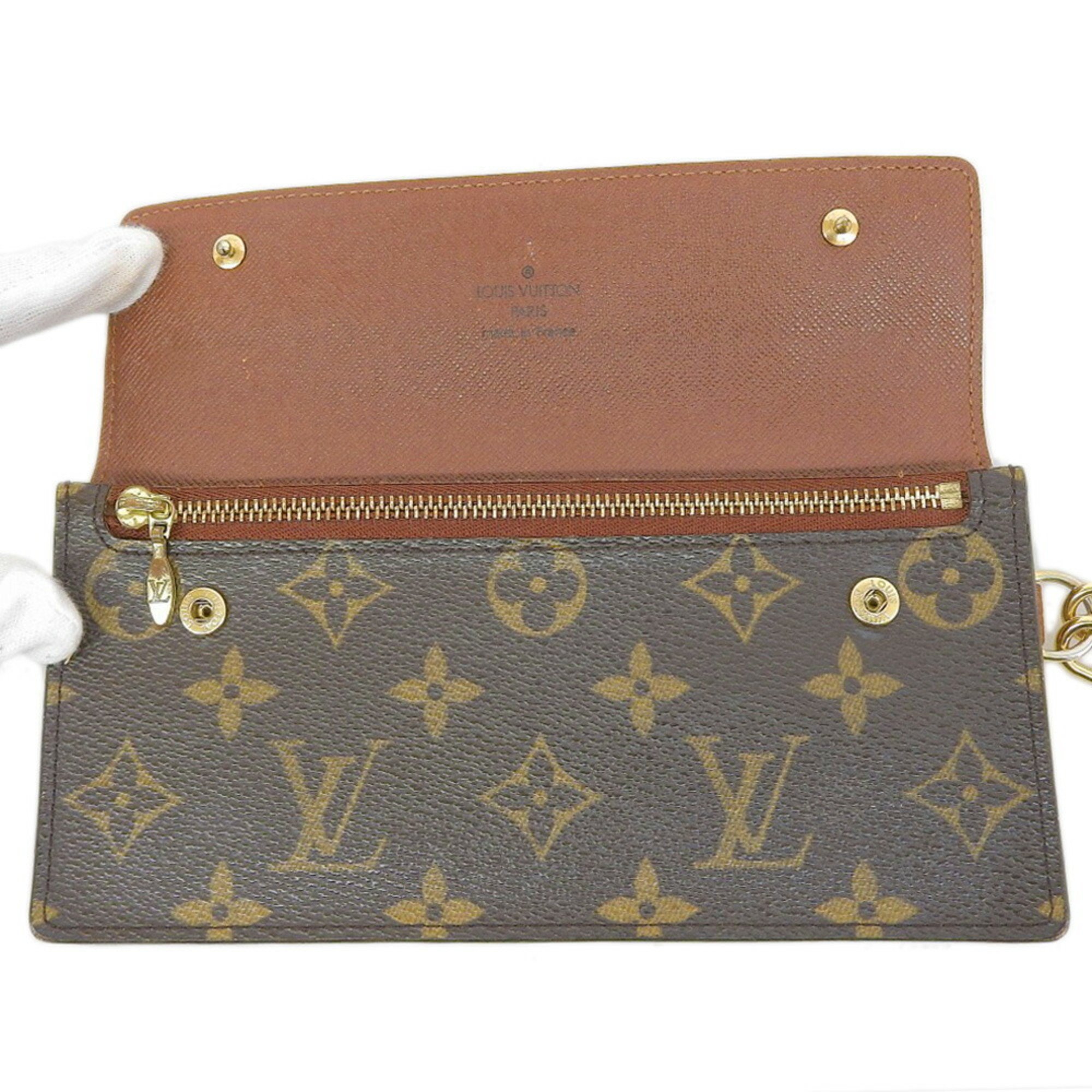 Louis Vuitton LOUIS VUITTON Monogram Portefeuille Accordion M58008 Long Wallet