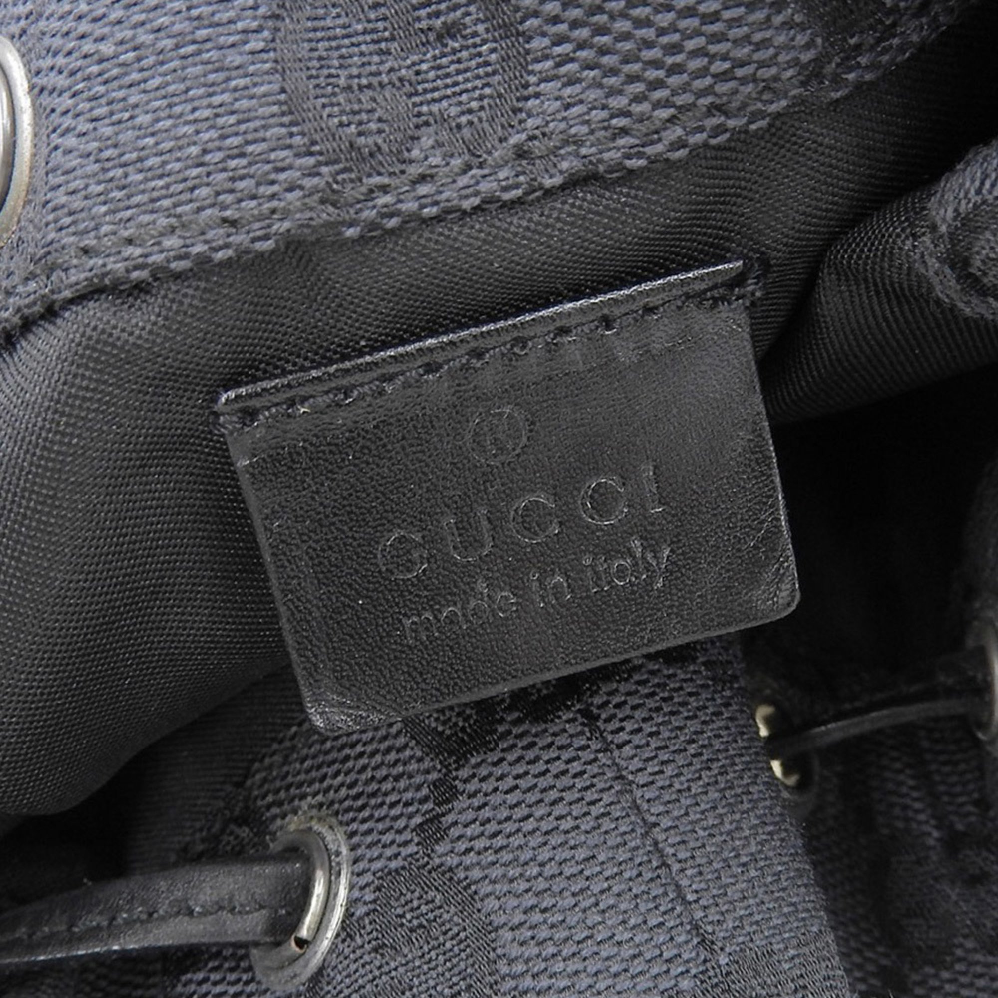 GUCCI GG Canvas Pouch 039 0973 002113 Black