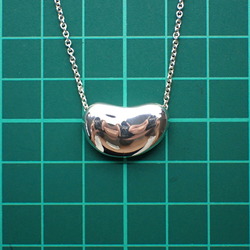 TIFFANY 925 Bean Pendant Necklace