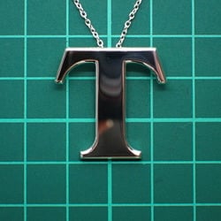 TIFFANY Tiffany 925 Large T Long Pendant