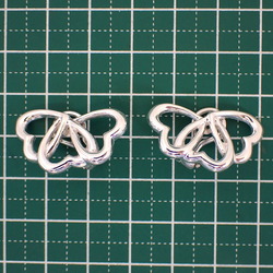 TIFFANY Tiffany 925 Triple Heart Earrings