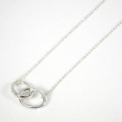 TIFFANY 925 double loop necklace