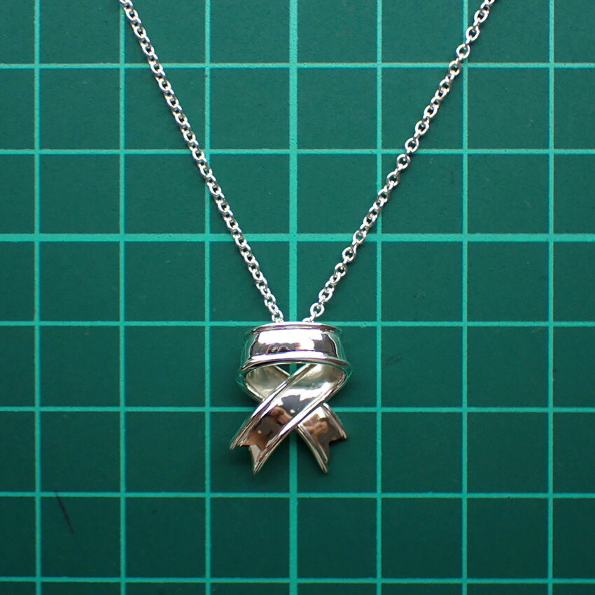 TIFFANY Tiffany 925 ribbon necklace pendant