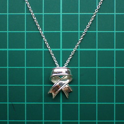 TIFFANY Tiffany 925 ribbon necklace pendant