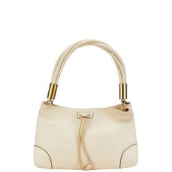 Gucci Shoulder Bag 108964 White Leather Women's GUCCI