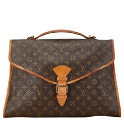 Louis Vuitton Monogram Beverly Handbag Shoulder Bag M51121 Brown PVC Leather Women's LOUIS VUITTON