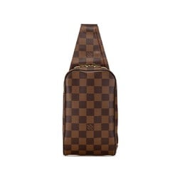 Louis Vuitton Damier Geronimos Shoulder Bag Body Waist N51994 Brown PVC Leather Men's LOUIS VUITTON