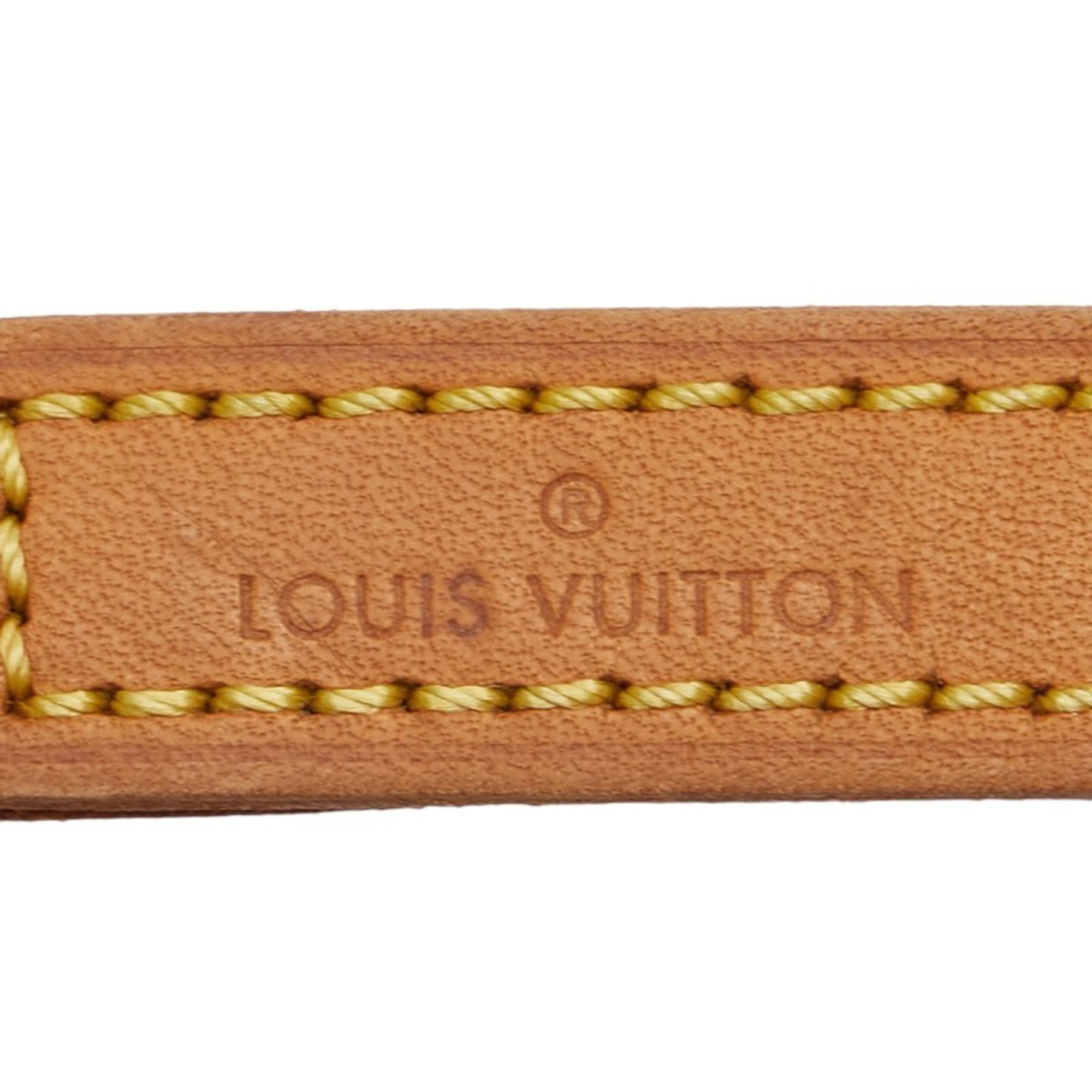 Louis Vuitton Shoulder Bag Brown Gold Leather Women's LOUIS VUITTON