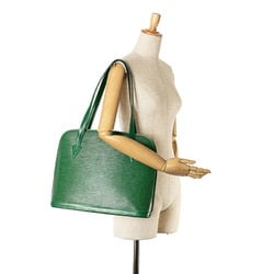 Louis Vuitton Epi Lussac Shoulder Bag Tote M52284 Borneo Green Leather Women's LOUIS VUITTON