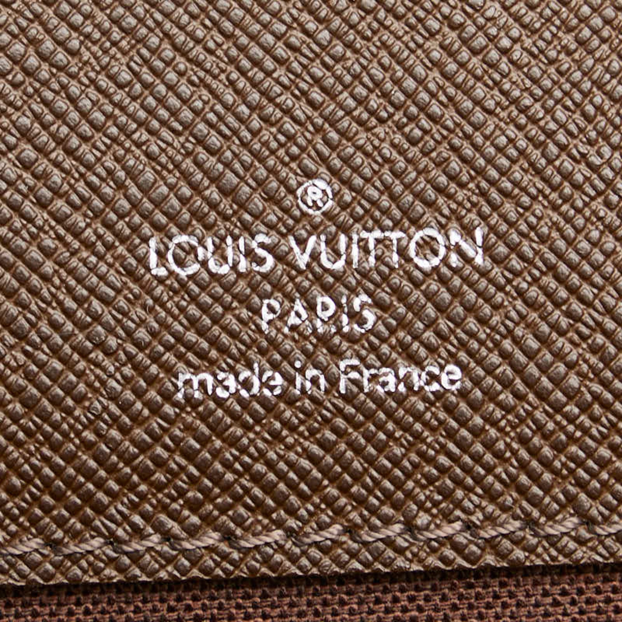 Louis Vuitton Taiga Pochette Kurgan Shoulder Bag M32448 Grisli Brown Leather Women's LOUIS VUITTON